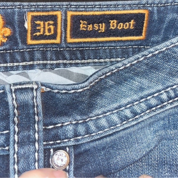 Rock Revival Blue Women’s Embellished Jeans - Picture 4 of 13